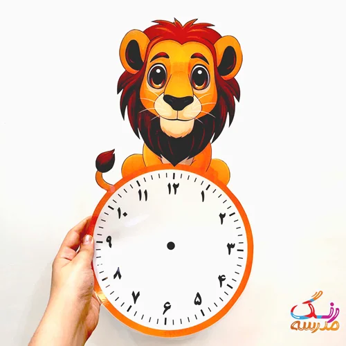 ساعت آموزشی لمینتی حیوانات